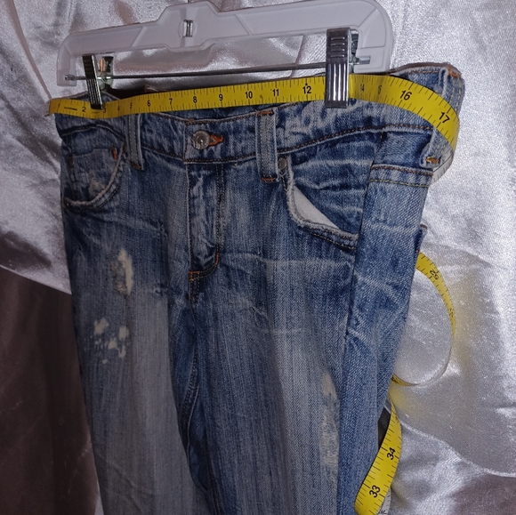 Smarque S-Marque soft and comfy jeans distressed jeans nine - Picture 5 of 7